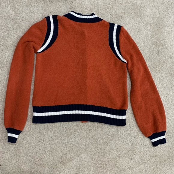 Anthropologie Striped Button Sweater size small 🧡🧡🧡🧡🧡🧡🧡🧡🧡🧡 - Picture 5 of 10